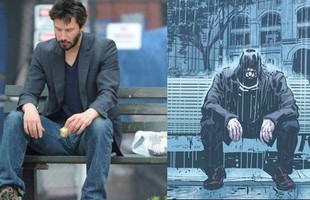 Keanu Reeves đưa bức ảnh meme huyền thoại của chính mình vào trong bộ truyện tranh đầu tiên do anh sáng tác