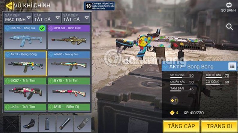 Top 5 skin vũ khí hiếm nhất trong Call of Duty Mobile