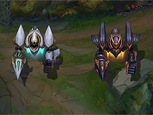 LMHT: Hoa mắt với 2 trang phục mới Blitzcrank Mũi Khoan Bóng Tối và Ánh Sáng!