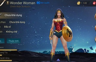 Liên Quân Mobile: 4 lý do để bạn phải sắm ngay Wonder Woman về với kho tướng của mình