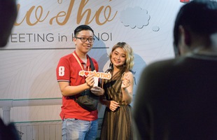 Hảo Thỏ xúc động rơi nước mắt trong buổi offline Fan Meeting đầu tiên trong sự nghiệp