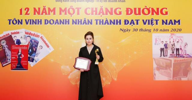 Top 20 Doanh nhân thành đạt Việt Nam – Tôn vinh hoa hậu Hoàng Thị Thảo Nguyên