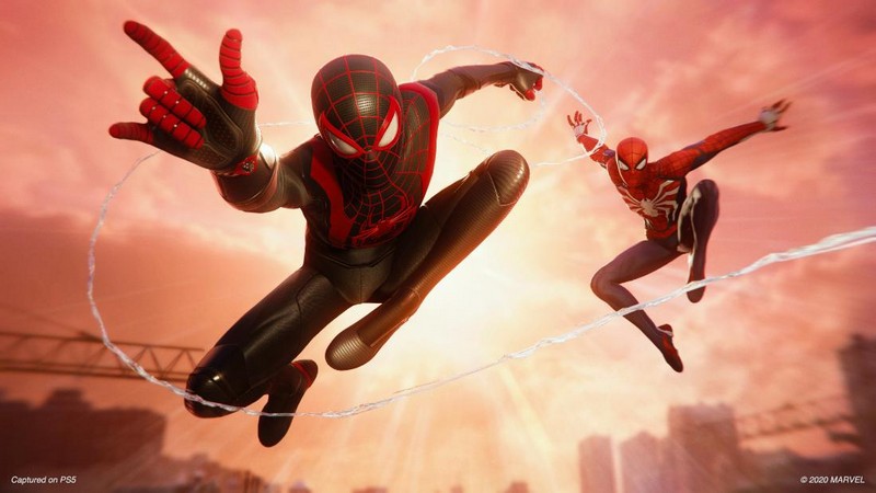 Cười bò chơi Spider-Man: Miles Morales - Người Nhện biến thành thùng rác biết bay