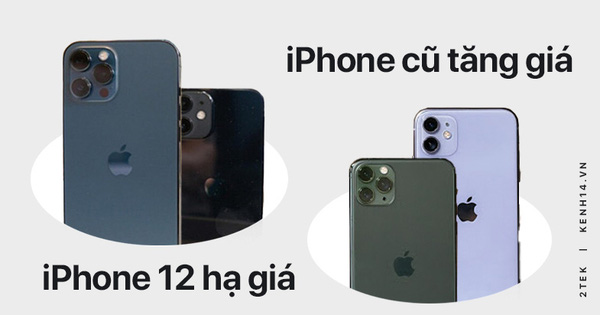 Nghịch lý: iPhone 12 ra mắt, các dòng iPhone cũ không giảm mà còn tăng giá