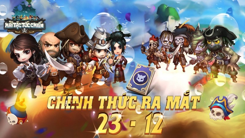 Hé lộ thông tin ra mắt game Hải Tặc Tốc Chiến