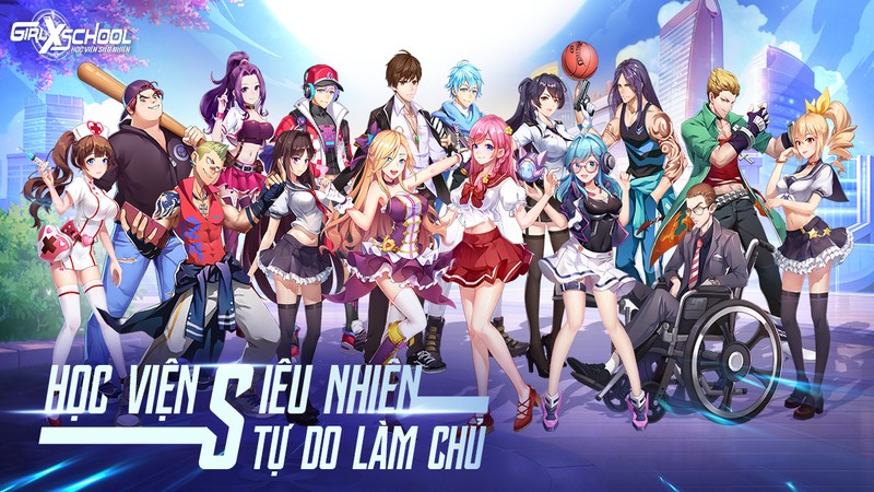 Girl X School: Học Viện Siêu Nhiên - Game thẻ tướng “nuôi vợ” hoàn toàn mới cập bến tại VN