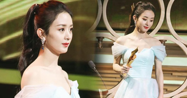 Triệu Lệ Dĩnh gây sốt với visual quá đỉnh tại Tencent Awards: Gái một con trông mòn con mắt là đây!