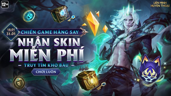 Tham gia “Truy Tìm Kho Báu” – Chiến game hăng say, nhận trang phục MIỄN PHÍ từ 18/01 đến 31/01