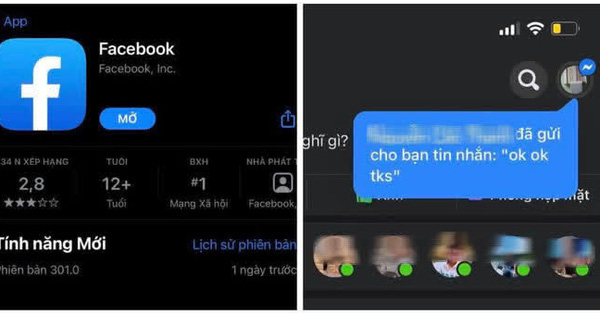 Messenger trên iPhone cập nhật tính năng mới tương tự như 