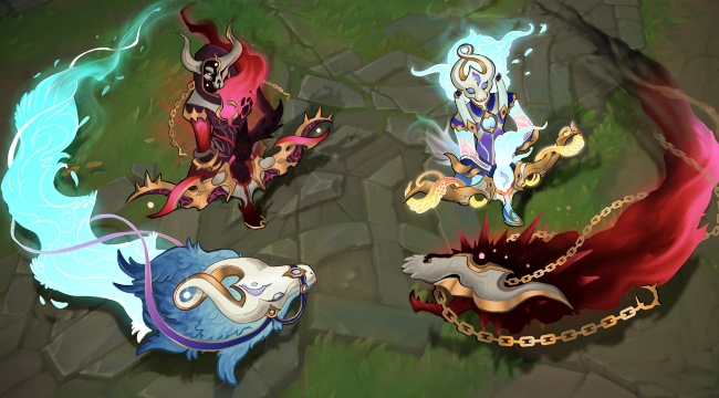 LMHT: Hút hồn với vẻ đẹp của skin fanmade Kindred Sứ Giả Hoàng Hôn