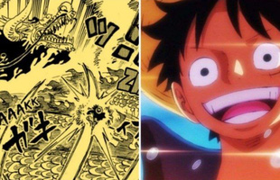 One Piece: Kaido thừa nhận Luffy có sức mạnh ngang bằng với Tứ Hoàng trong một trận đấu tay đôi