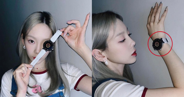 Taeyeon (SNSD) sở hữu mẫu smartwatch cực đắt đỏ của Louis Vuitton, nghe giá mà muốn 