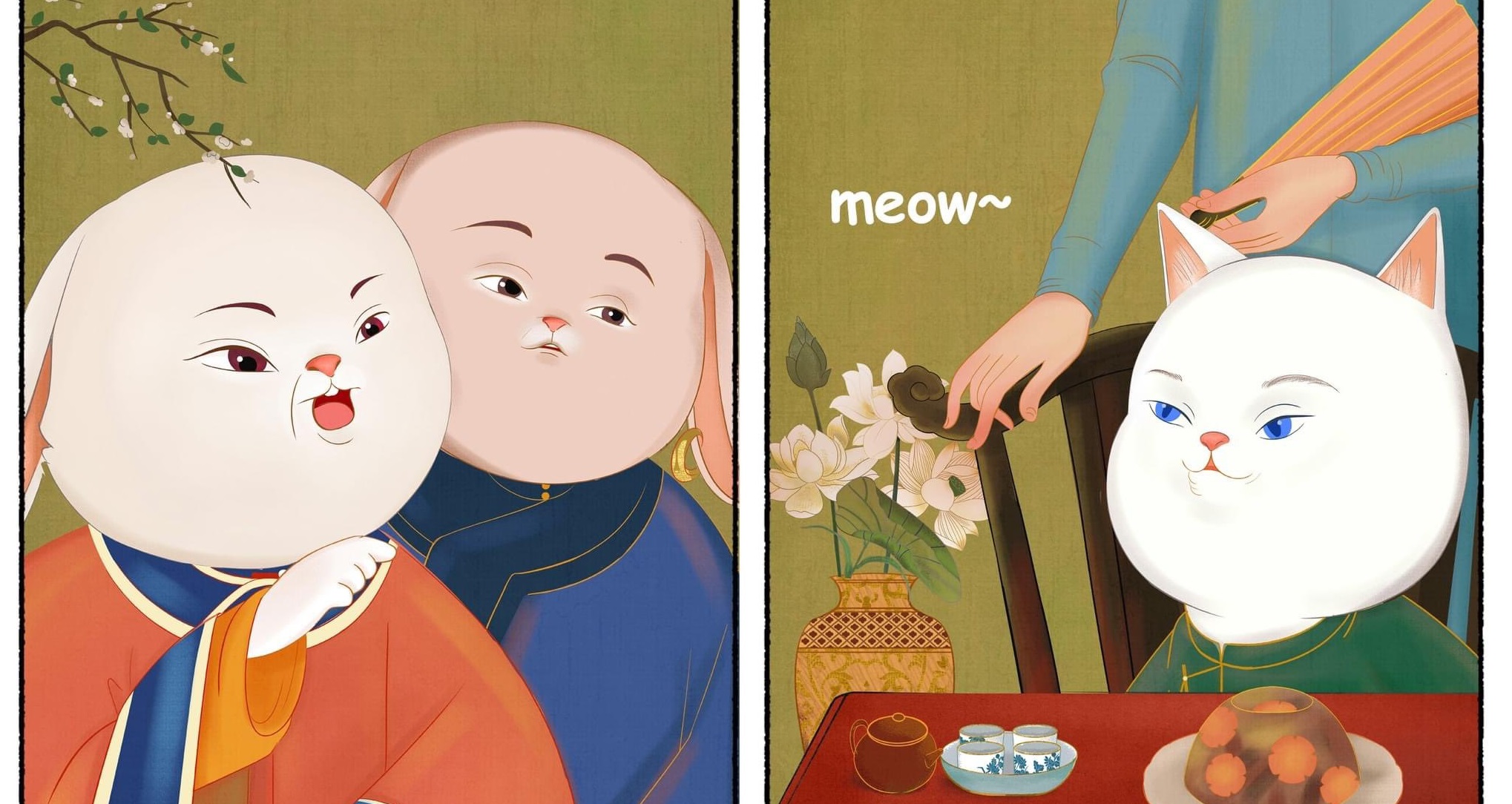 Tại sao năm Mão của Việt Nam là mèo, ở Trung Quốc, Hàn Quốc là thỏ?
