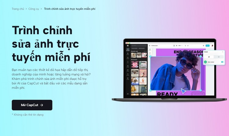 Chiếm được trái tim của hàng triệu người với Trình chỉnh sửa hình ảnh/video trực tuyến CapCut