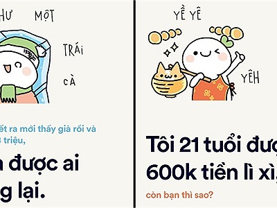 Loạt tranh vui: Tết này, bạn nhận được bao nhiêu tiền lì xì rồi?