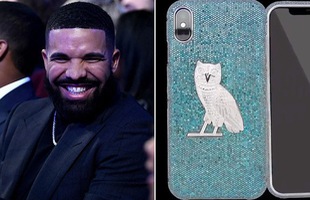 Rapper Drake chi 10 tỷ làm ốp lưng kim cương 