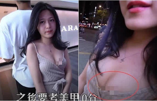 Mời gái xinh tham gia clip, nam YouTuber vô ý phát hiện 