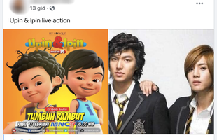 Netizen Việt phát hiện mái tóc gây sốt của Upin và Ipin lại giống... Vườn Sao Băng 