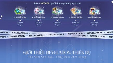 Revelation: Thiên Dụ đã chính thức đạt 1 triệu lượt đăng ký trước thềm ra mắt