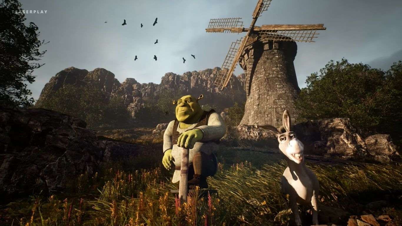 Shrek bất ngờ được phát triển bằng Unreal Engine 5