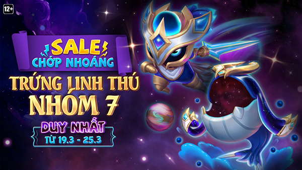 Sale Chớp Nhoáng phiên bản đặc biệt – Trứng Nhóm 7