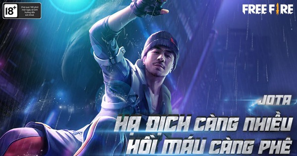 Game thủ Free Fire đang 