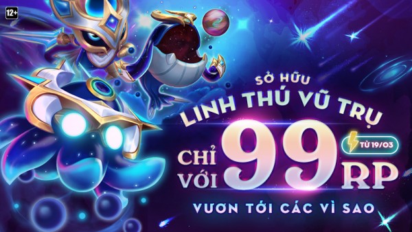 Ra mắt Linh Thú nhóm 7 – Vũ Trụ: Hiệp Sĩ Cú, Bạch Tuộc, và Cá Voi từ ngày 19/03