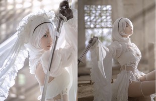 Ngất ngây với cô nàng 2B trong Nier: Automata xinh tựa 