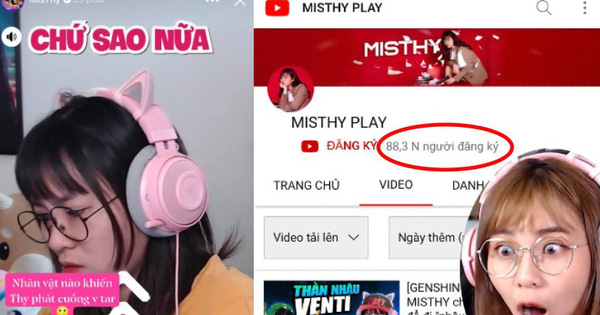 Nghi vấn kênh YouTube 6 triệu subscriber của MisThy 