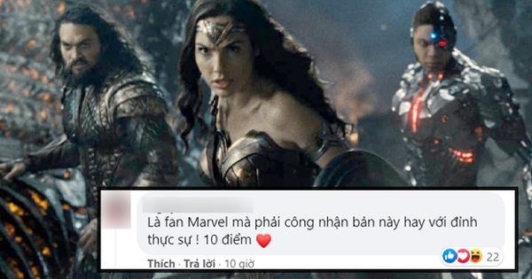 Mạng xã hội bùng nổ vì Justice League bản mới của Zack Snyder, fan Marvel cũng chấm điểm 10!