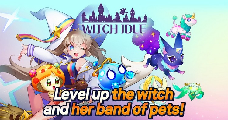 Witch Idle - Trò chơi nhàn rỗi siêu dễ thương mở cửa trên Google Play Store