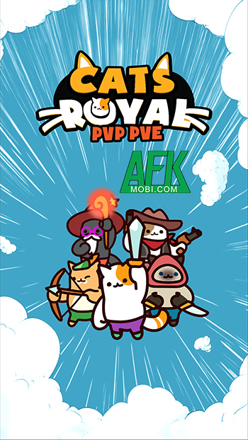 Cats Royal cho các game thủ điều khiển những chú mèo tham gia vào cuộc chiến sinh tồn