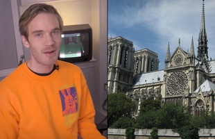 Pewdiepie đau buồn, khuyến cáo fan không nên chế meme về vụ cháy Nhà Thờ Đức Bà