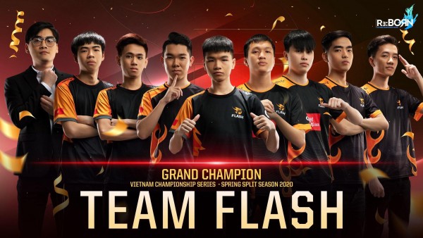 [Chung kết VCS Mùa Xuân 2020] GAM 2-3 FL: Thi đấu bùng nổ, Team Flash trở thành tân vương của VCS