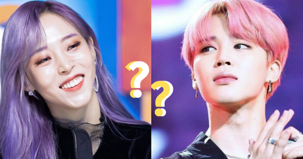 Nhìn chẳng liên quan, 1 idol nữ 1 idol nam, Moonbyul (Mamamoo) và Jimin (BTS) lại có điểm chung chẳng mấy ai ngờ tới