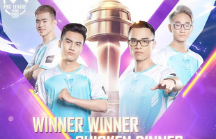 Lên ngôi ngay trong lần đầu tham dự PUBG Mobile Pro League, HVNB khẳng định vị thế số 1 tại đấu trường quốc nội