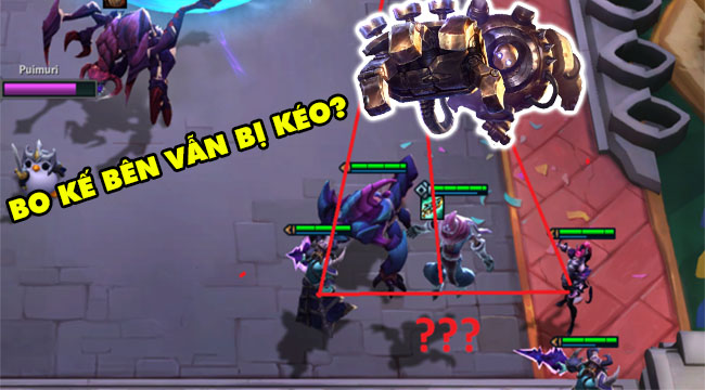 Mẹo Đấu Trường Chân Lý: Kẹp tướng 2 bên vẫn bị Blitzcrank kéo, và đây là cách để bạn tránh điều đó