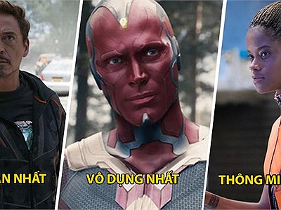 Bật cười với danh hiệu mà các nhân vật đạt được sau Avengers: Infinity War