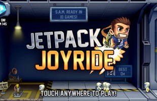 Jetpack Joyride: Tựa game mobile Rambo thời 4.0 siêu hấp dẫn