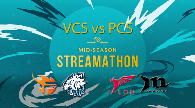 LMHT: VCS sẽ đại chiến PCS tại giải giao hữu quốc tế Mid-Season Streamathon