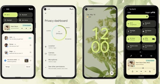 Google giới thiệu Android 12 với thiết kế 