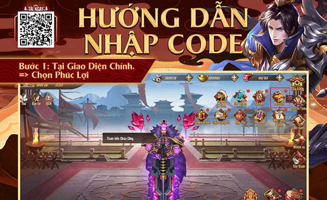 Chân Mệnh Tam Quốc tặng 500 giftcode để game thủ trải nghiệm dễ hơn