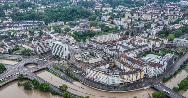 Lũ lụt nhấn chìm nhiều nơi tại châu Âu