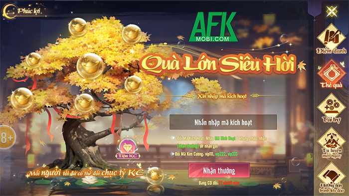 Tổng hợp gift code game Ngạo Thế Phi Tiên mới nhất trong tháng