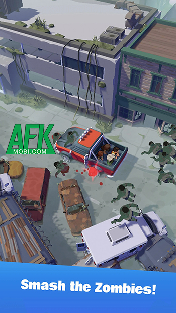 Dẫn dắt những người sống sót chiến đấu tiêu diệt bọn zombie tại game Survivor Never die