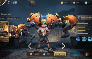 Liên Quân Mobile: Garena bị tố âm thầm sửa giá vàng của Thần Đồng Cơ Giới Max