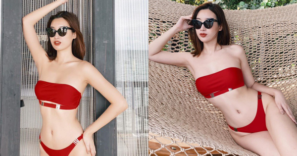 Đỗ Mỹ Linh gây sốt với bộ ảnh bikini khoe body cực hot: Rất hiếm khi khoe nhưng đã khoe là gây sốt