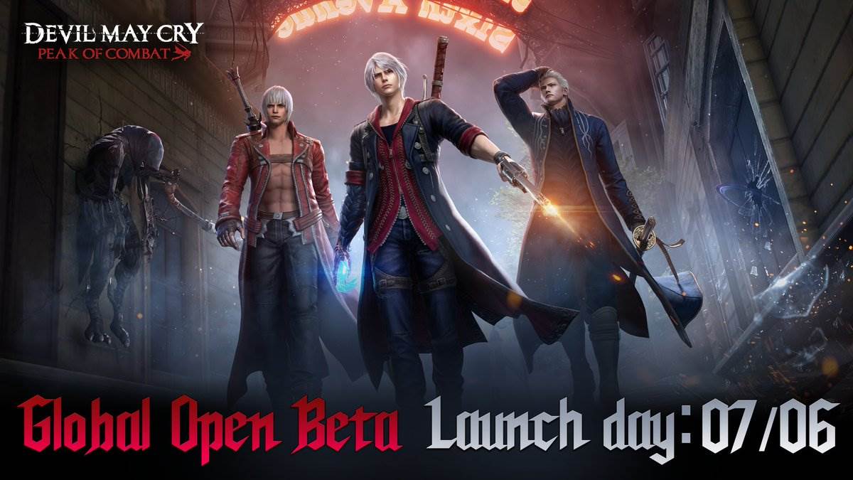 Hot! Devil May Cry: Peak of Combat thông báo ngày mở Open Beta Test