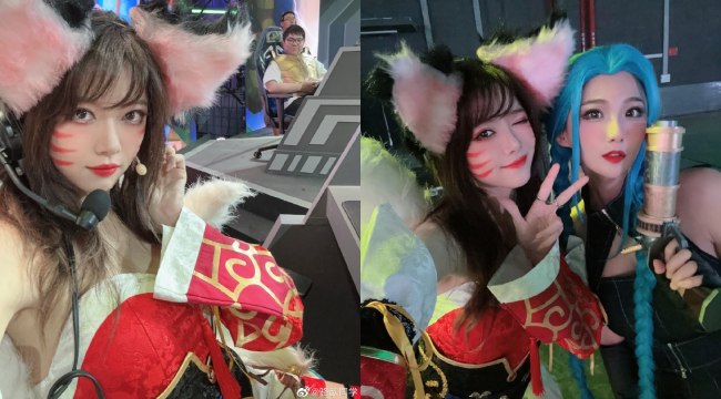 MC Luoxin tiếp tục ghi điểm với màn cosplay Ahri cực đáng yêu