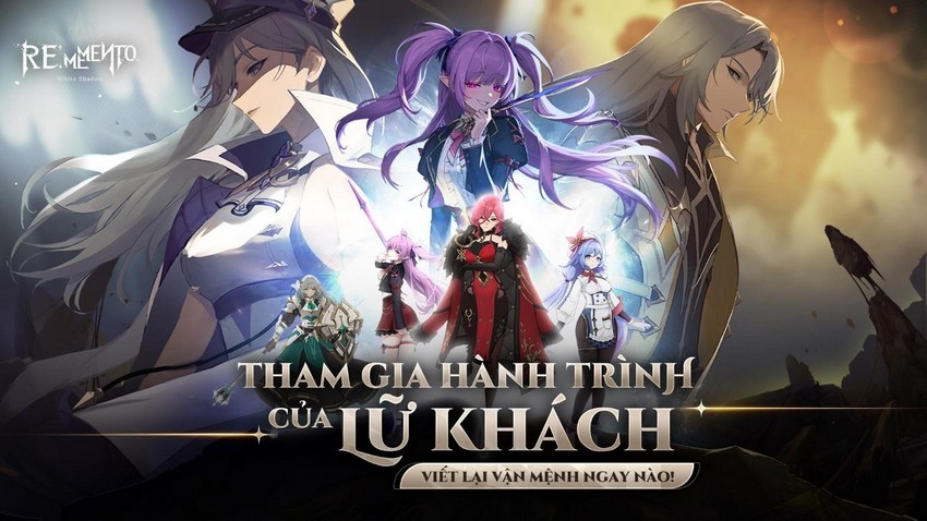 Rememento: White Shadow – Tựa game Anime nhập sắp ra mắt tại Việt Nam
